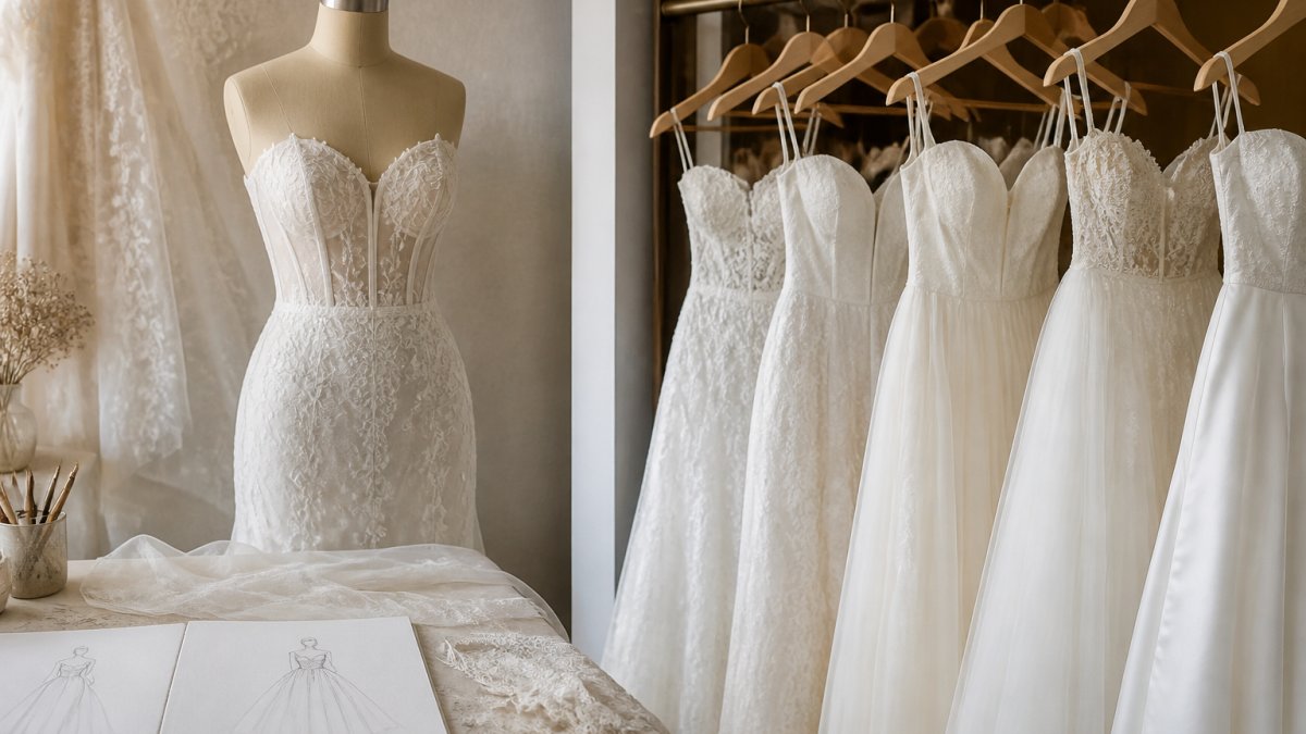 Custom Wedding Dress vs Off the Rack: Which Fits Your Day?