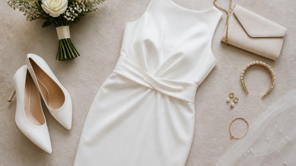 Simple Courthouse Wedding Dresses 2026: What to Wear?