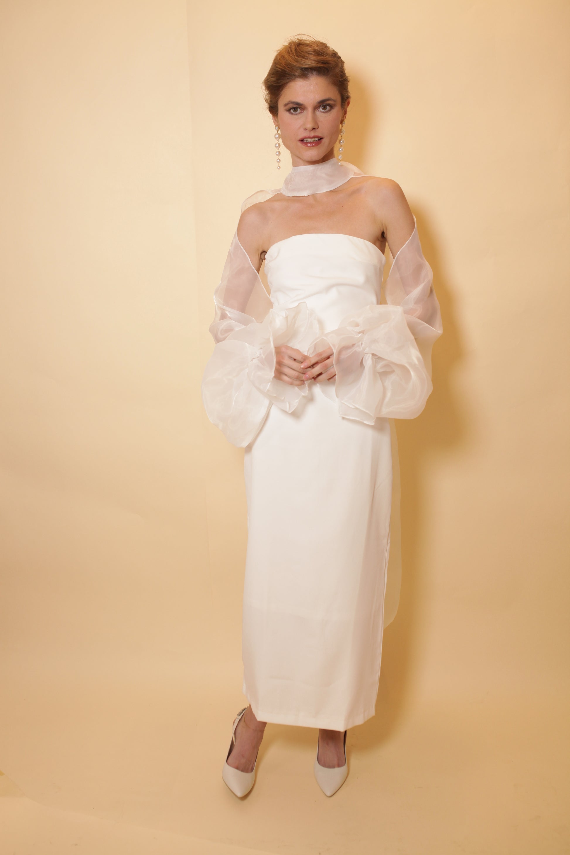 organza cover up dress Organza Sleeveless Dress Cover Up, Organza Cover up Dress White Organza Side Open Jacket/organza Cover up /organza Jacket for Women
