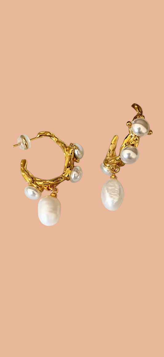 baroque earrings